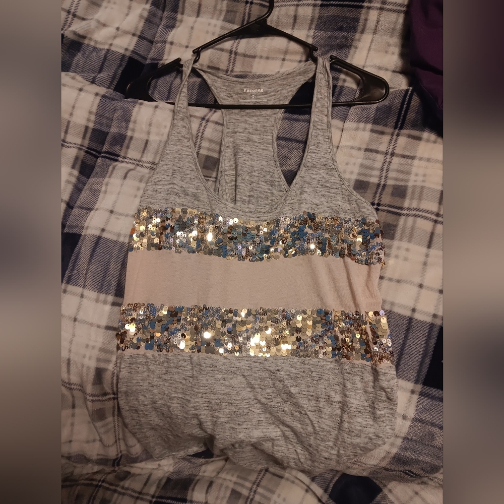 Bling Express tank top size M
